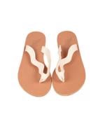 Bayan Krem ANCIENT GREEK SANDALS TERLİK