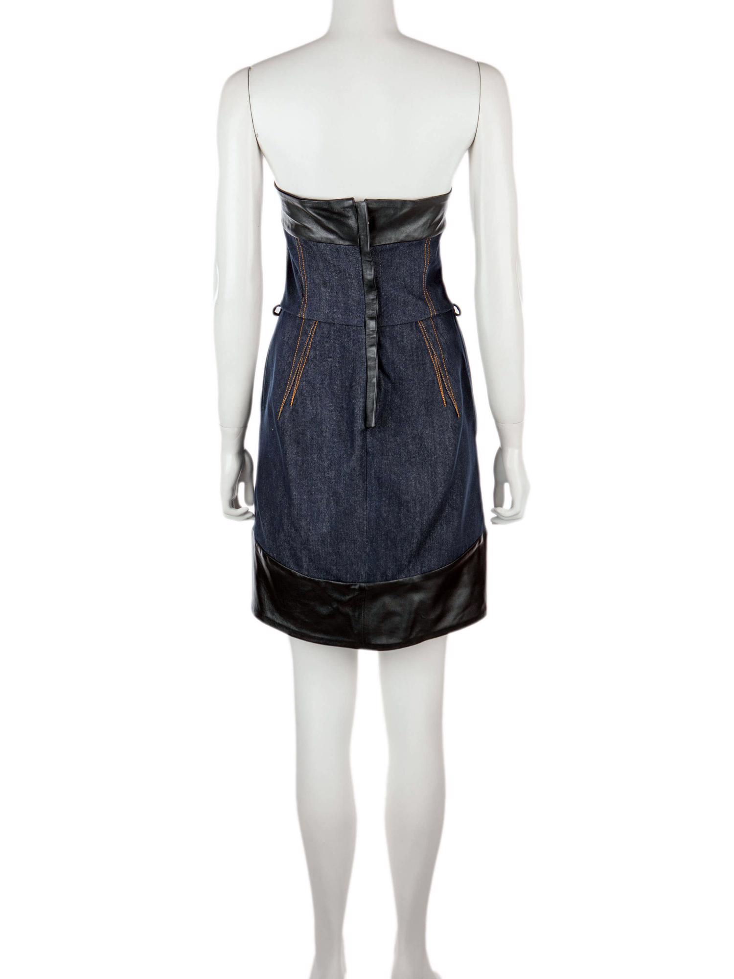 Bayan Lacivert DOLCE&GABBANA JEAN ELBİSE