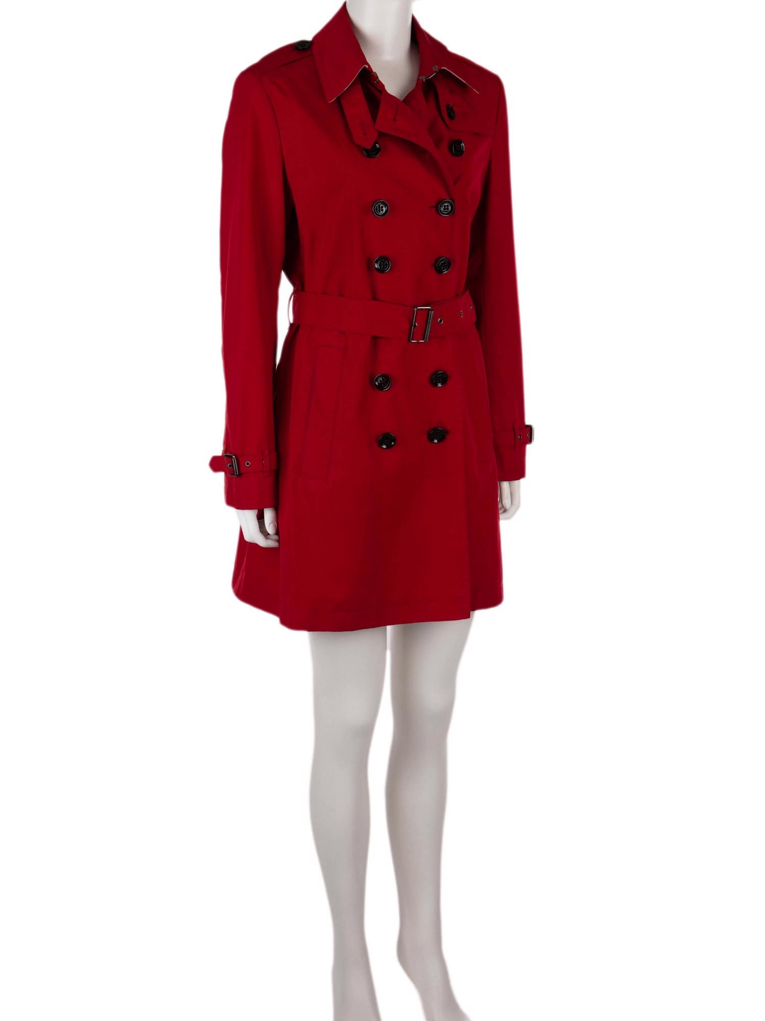 Bayan Kırmızı BURBERRY PARDÖSÜ