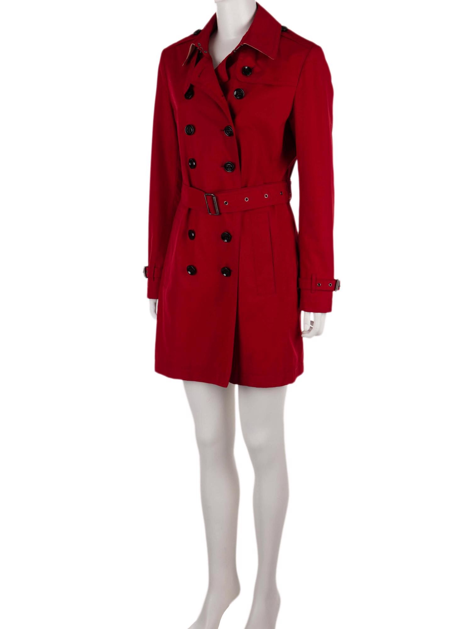 Bayan Kırmızı BURBERRY PARDÖSÜ