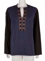 Bayan Lacivert LANVIN BLUZ