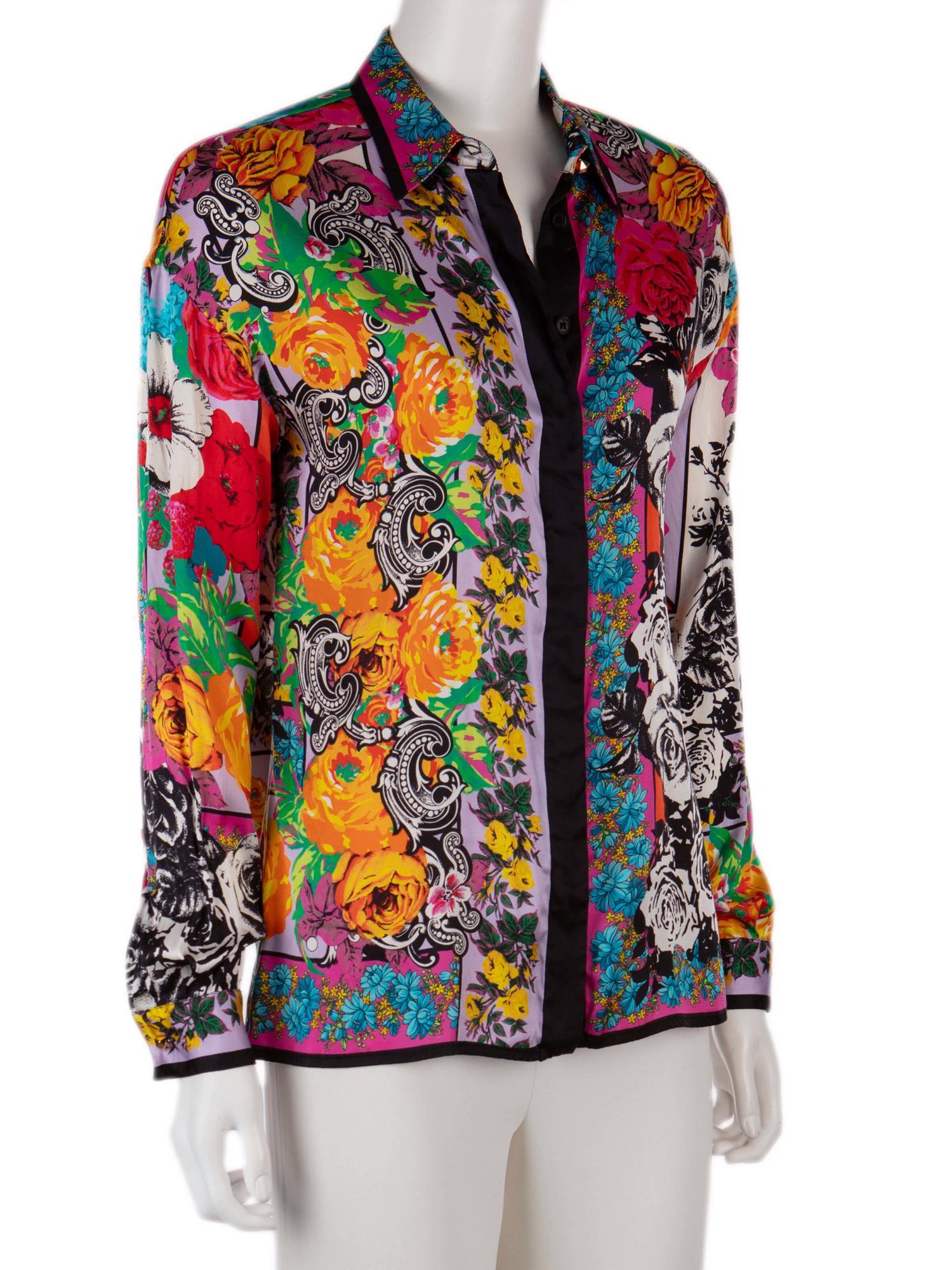 Bayan Çok Renkli VERSACE GÖMLEK