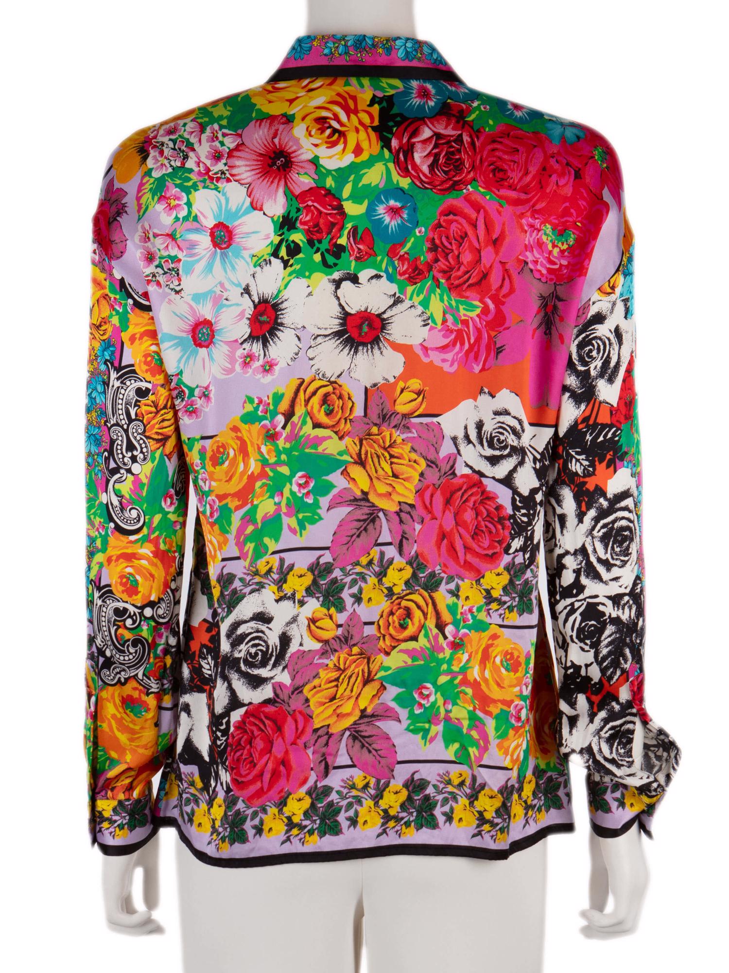 Bayan Çok Renkli VERSACE GÖMLEK