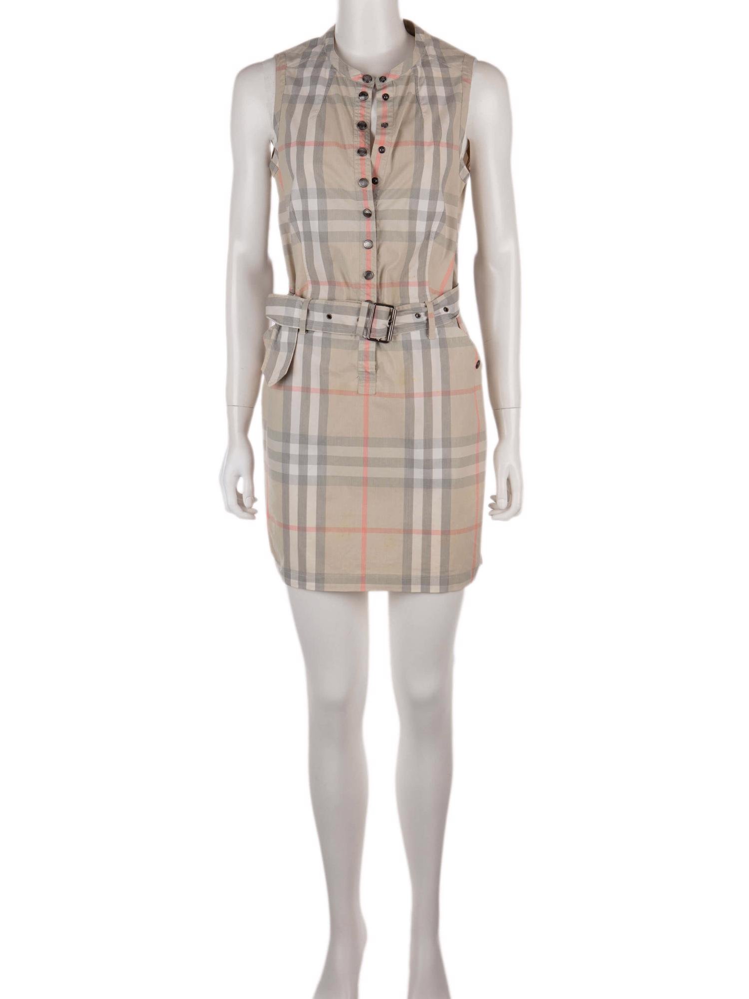 Bayan Bej BURBERRY ELBİSE