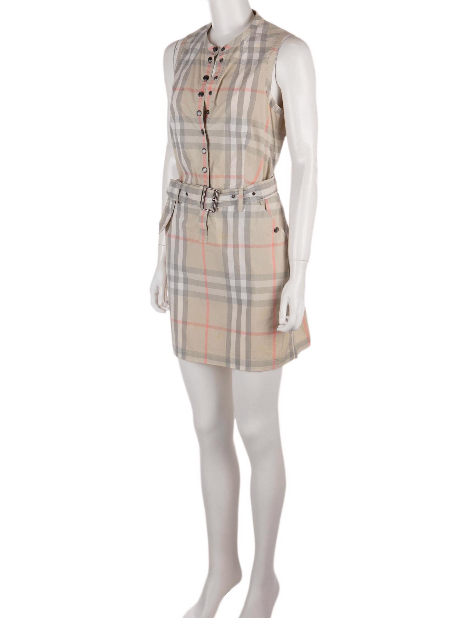 Bayan Bej BURBERRY ELBİSE