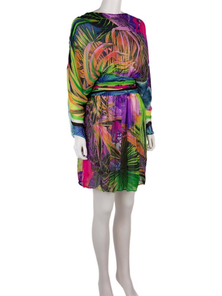 Bayan Çok Renkli ROBERTO CAVALLI ELBİSE