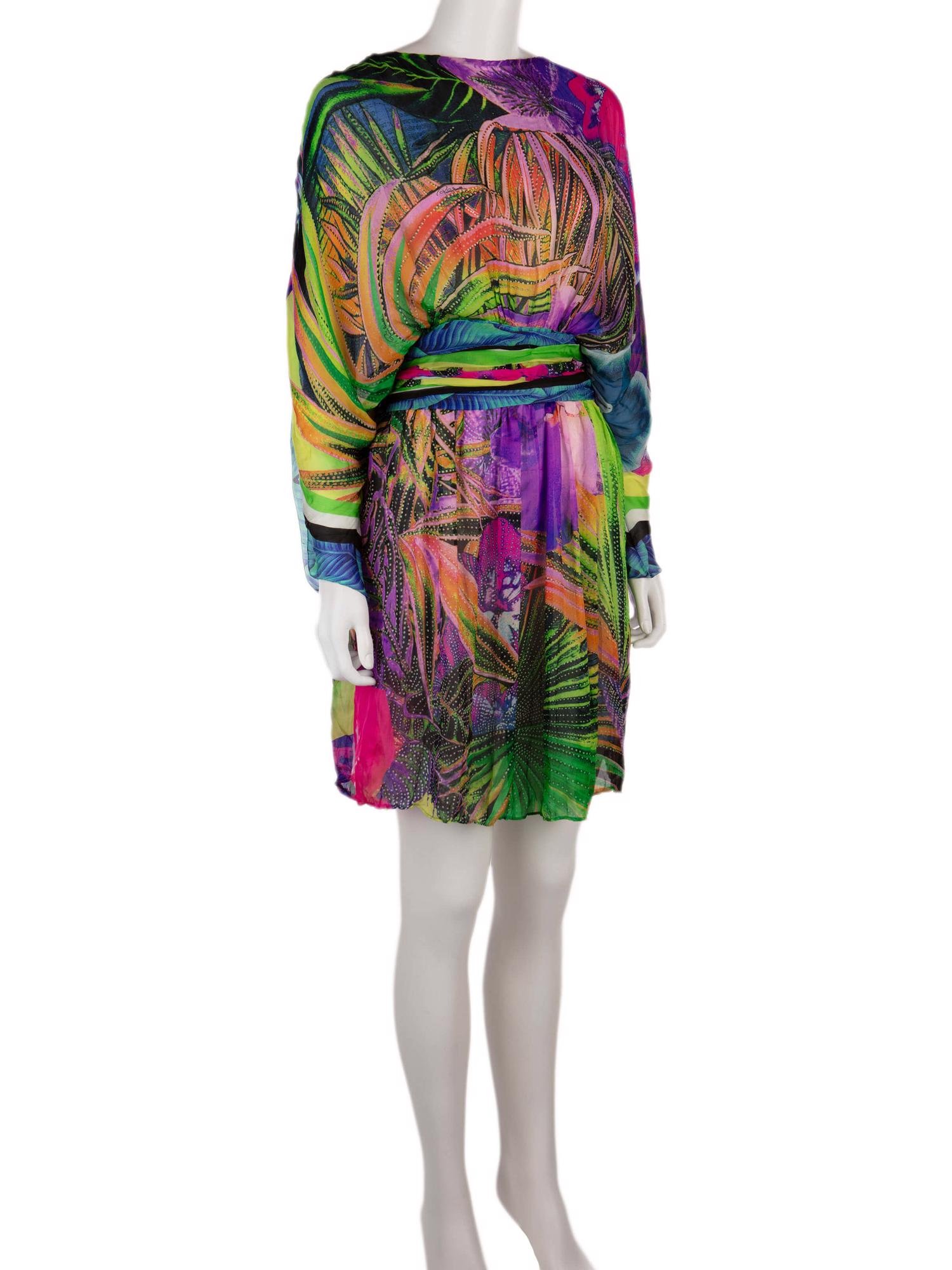 Bayan Çok Renkli ROBERTO CAVALLI ELBİSE