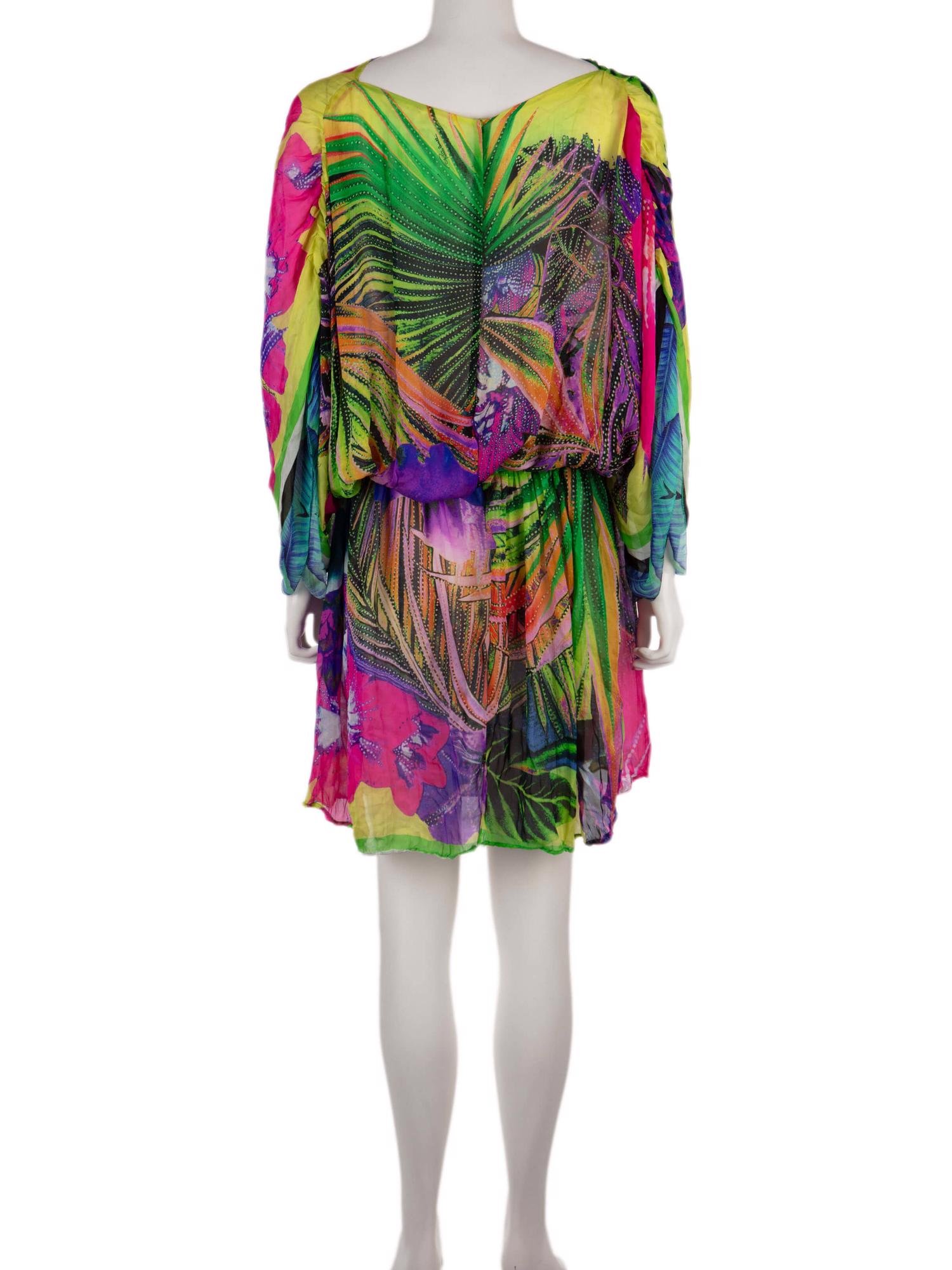 Bayan Çok Renkli ROBERTO CAVALLI ELBİSE