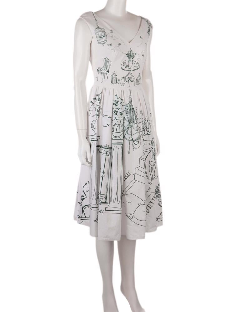 Bayan Beyaz DOLCE&GABBANA ELBİSE