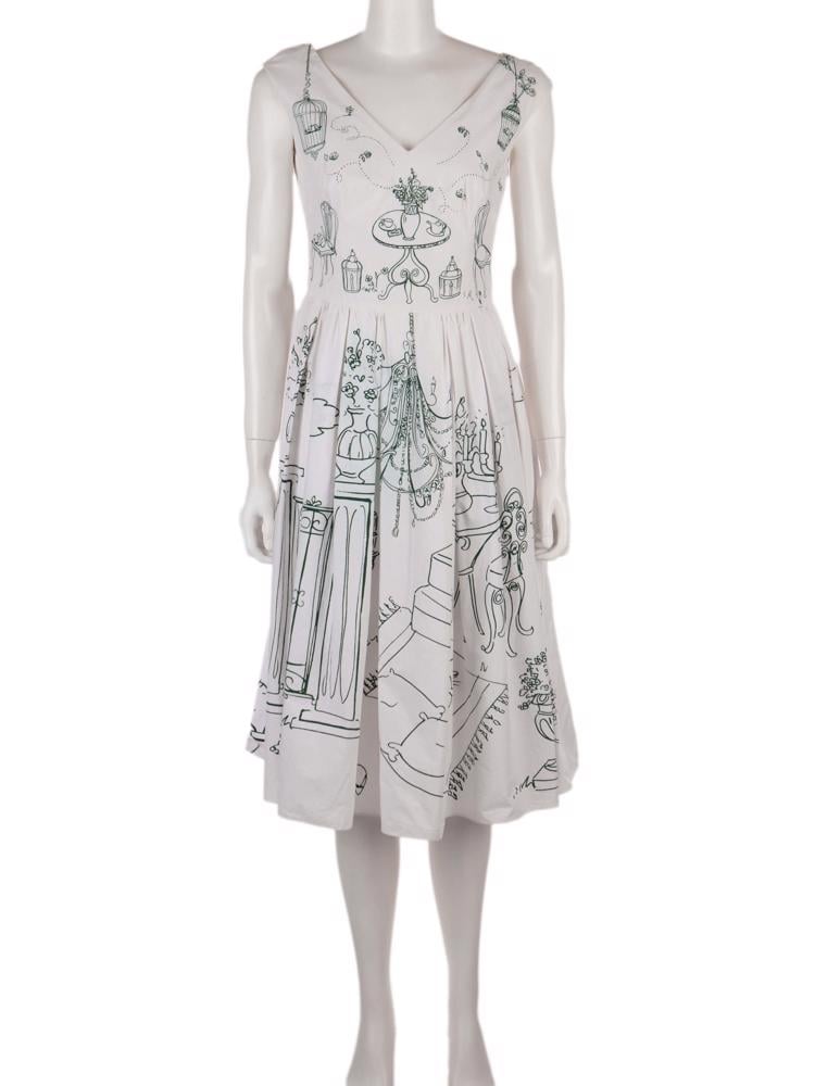 Bayan Beyaz DOLCE&GABBANA ELBİSE