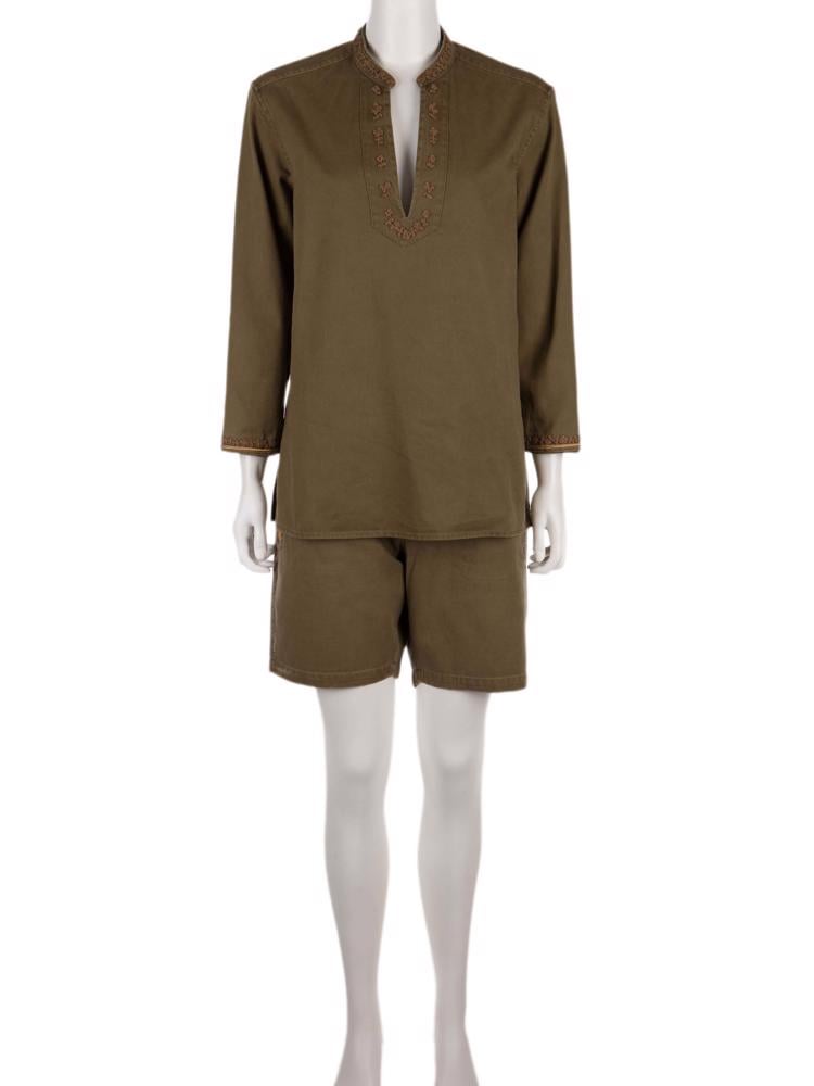 Bayan Yeşil YVES SAINT LAURENT BLUZ