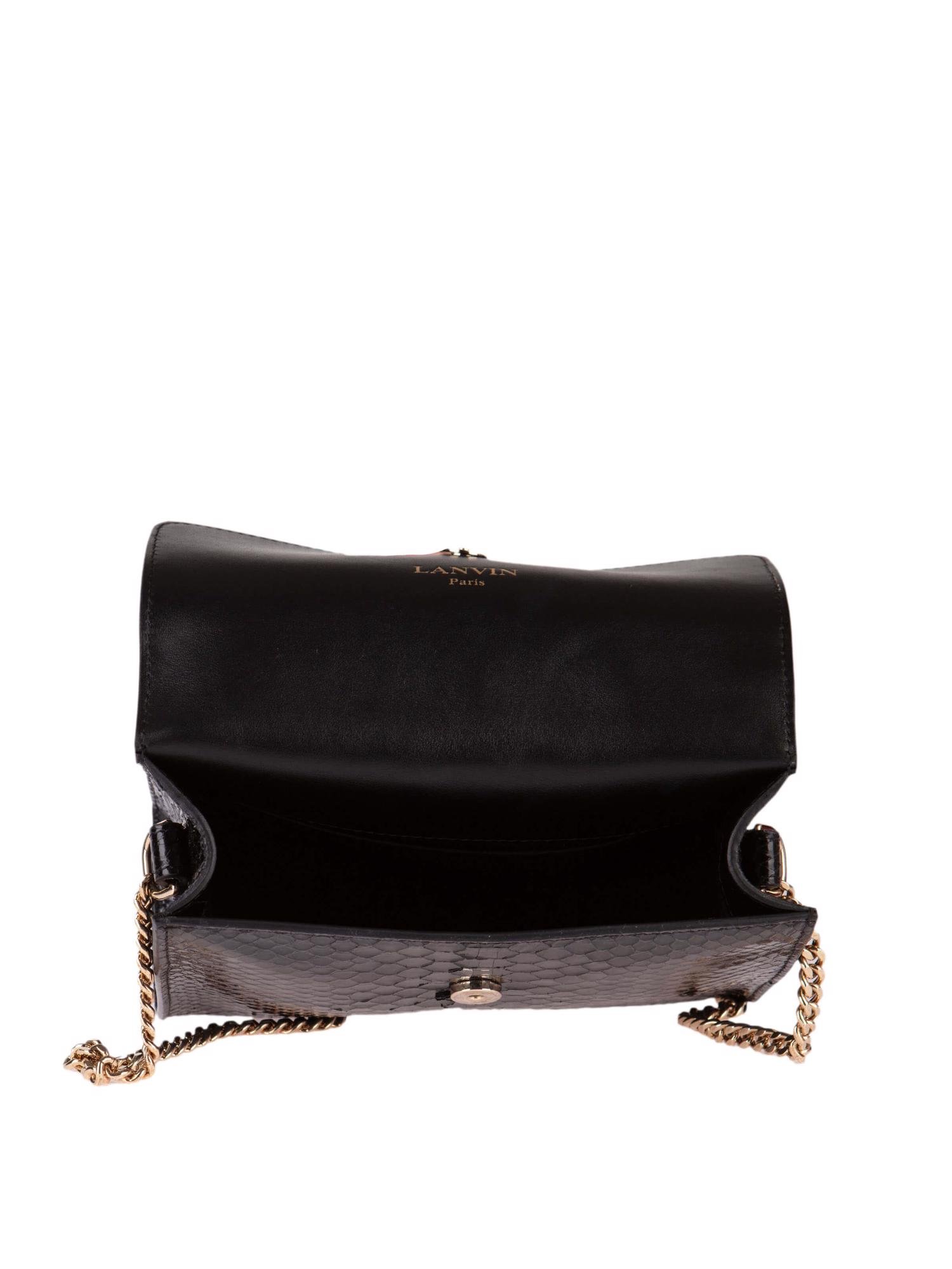Bayan Siyah LANVIN ÇANTA