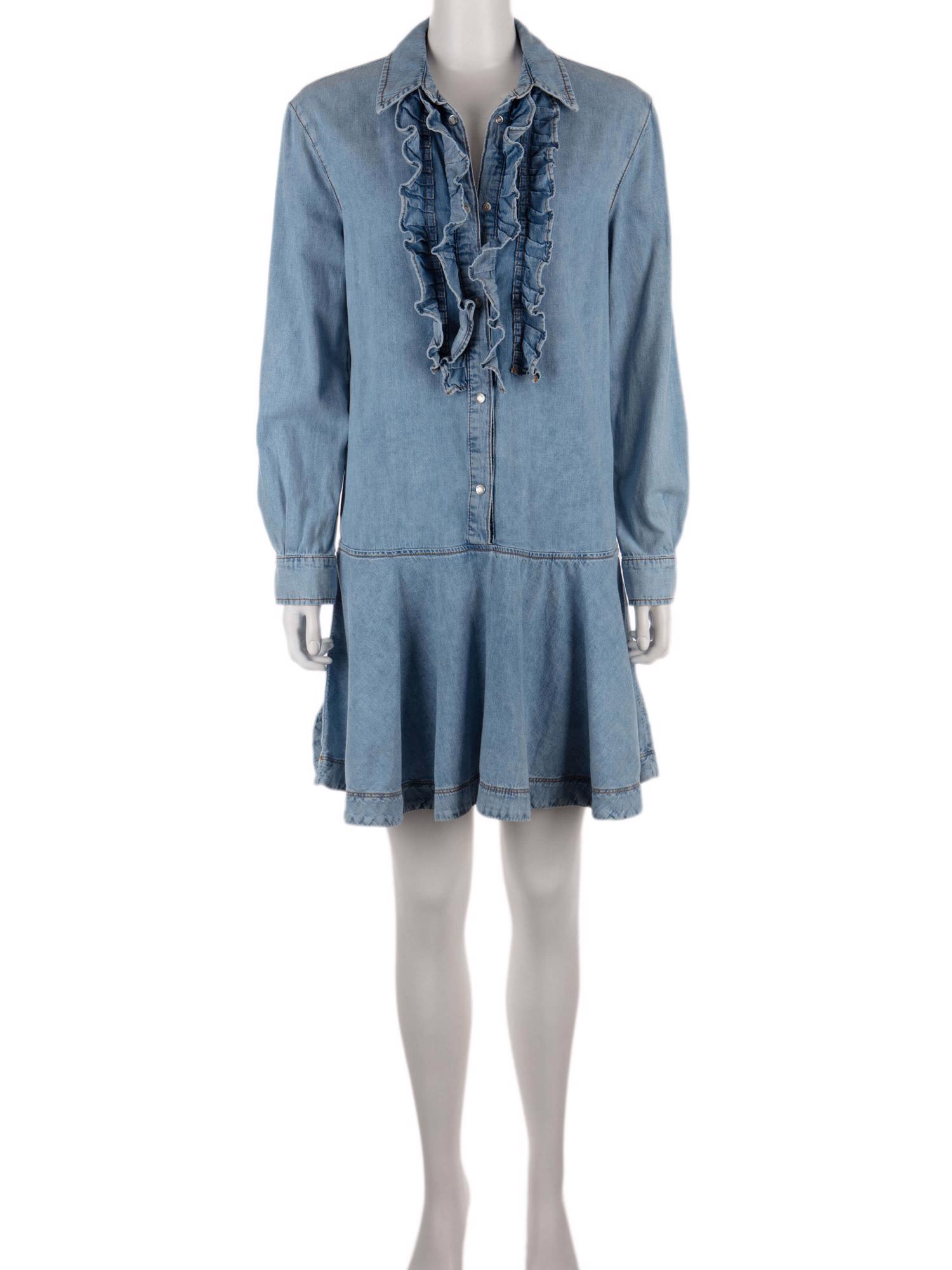 Bayan Mavi MOSCHINO JEANS JEAN ELBİSE