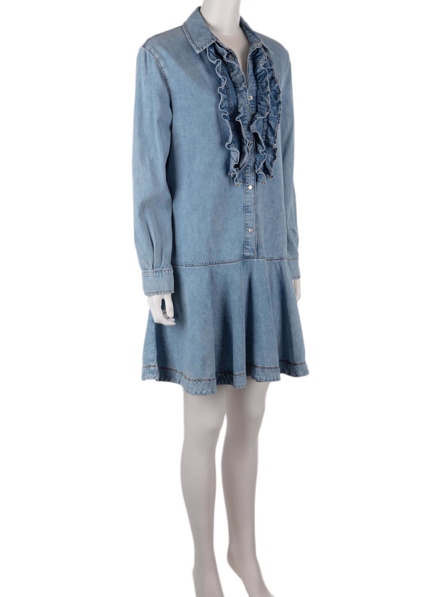 Bayan Mavi MOSCHINO JEANS JEAN ELBİSE