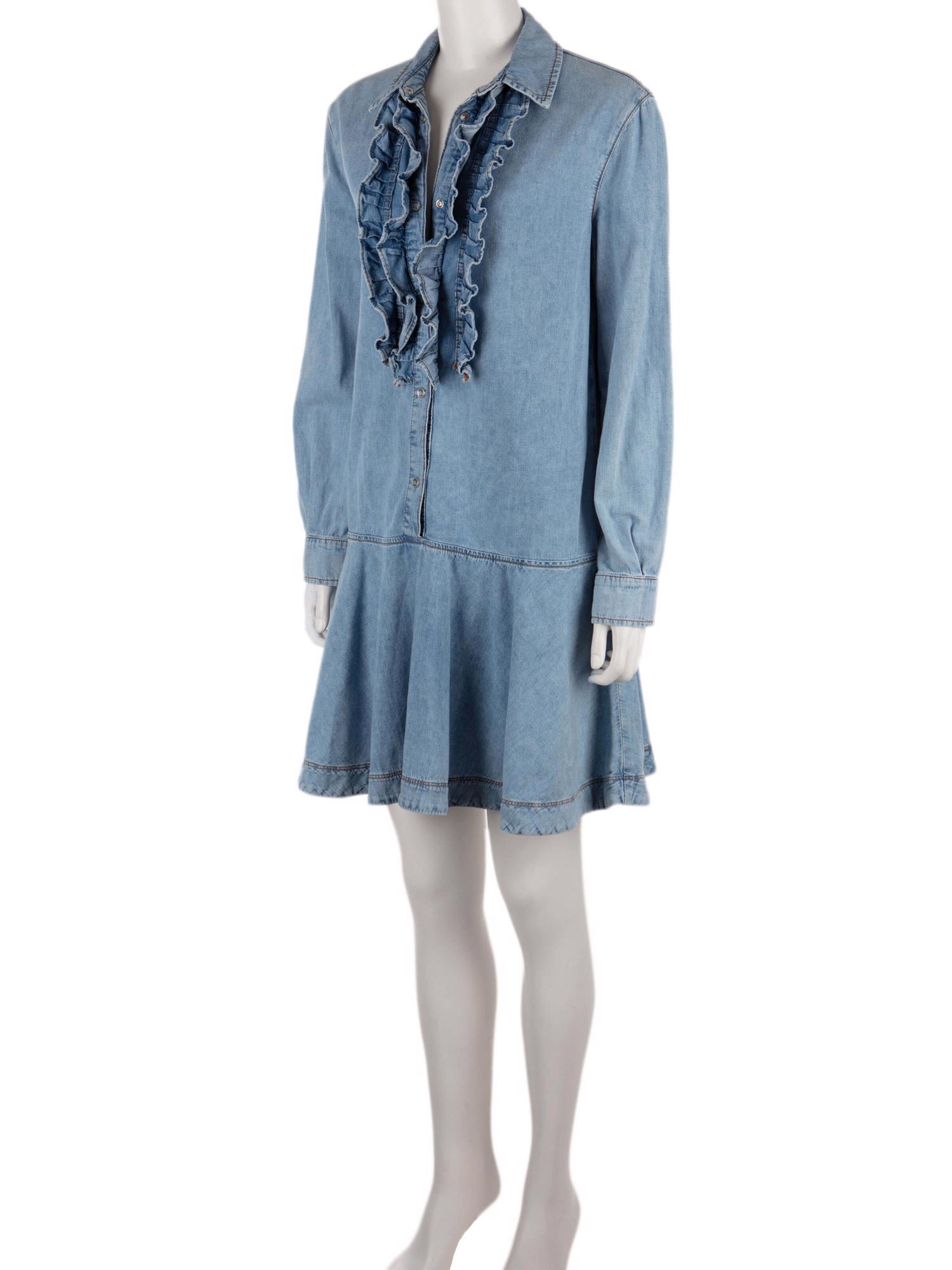 Bayan Mavi MOSCHINO JEANS JEAN ELBİSE