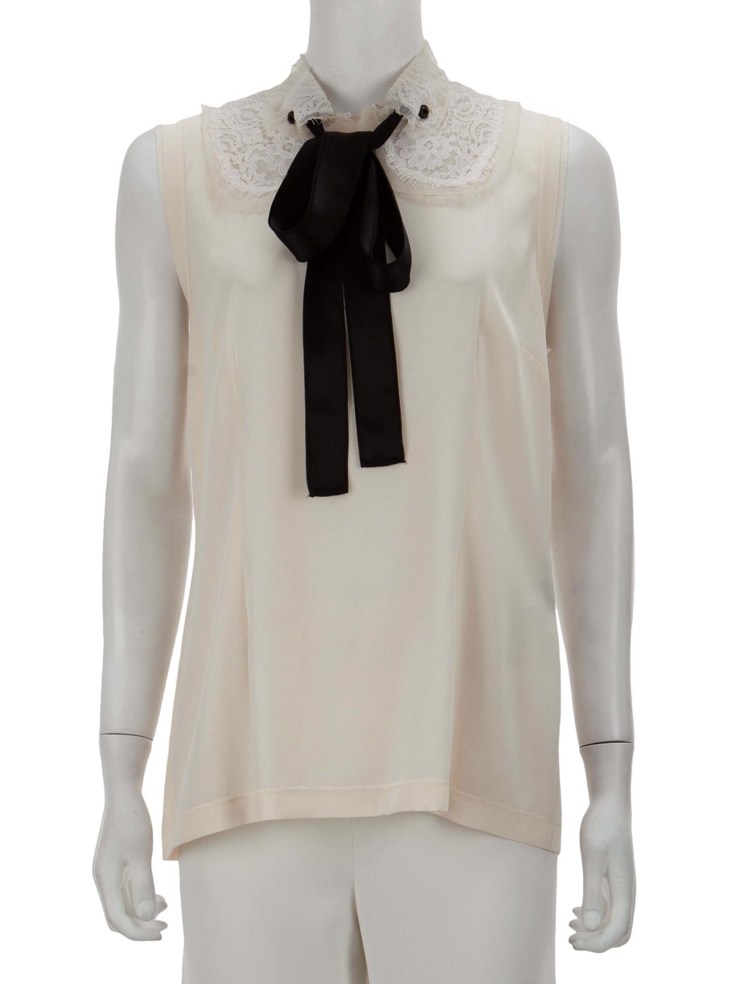 Bayan Krem DOLCE&GABBANA BLUZ