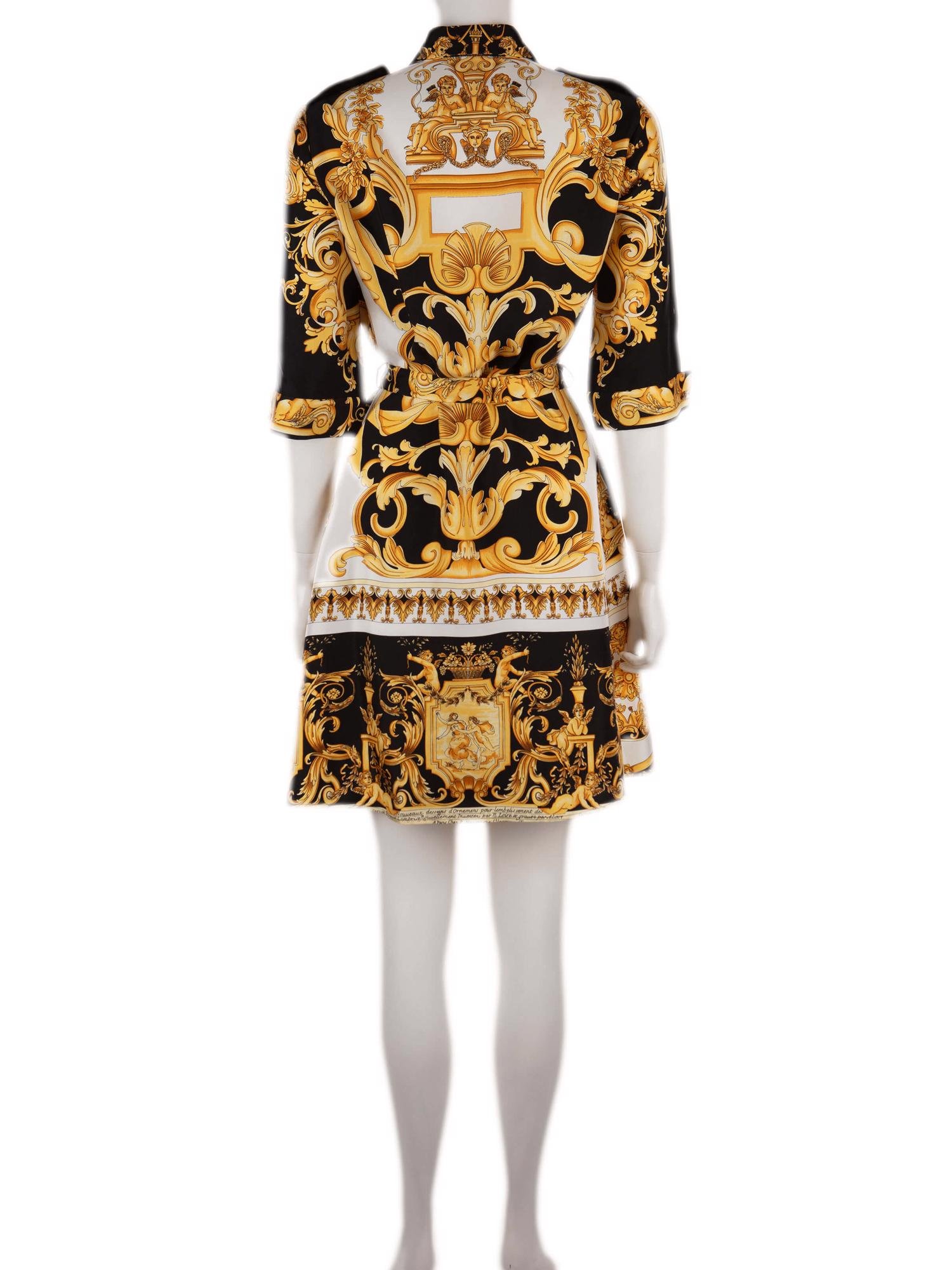 Bayan Sarı VERSACE ELBİSE