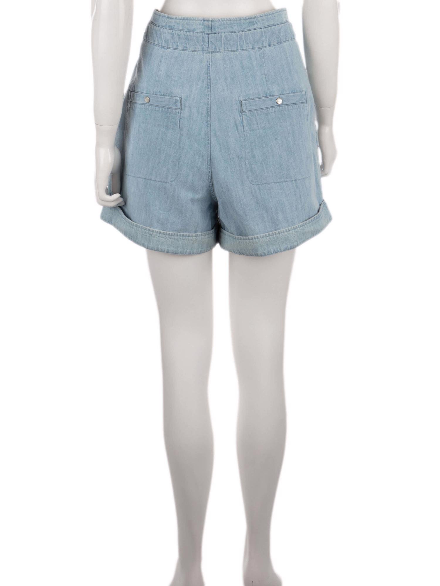 Bayan Mavi ISABEL MARANT ETOILE JEAN ŞORT
