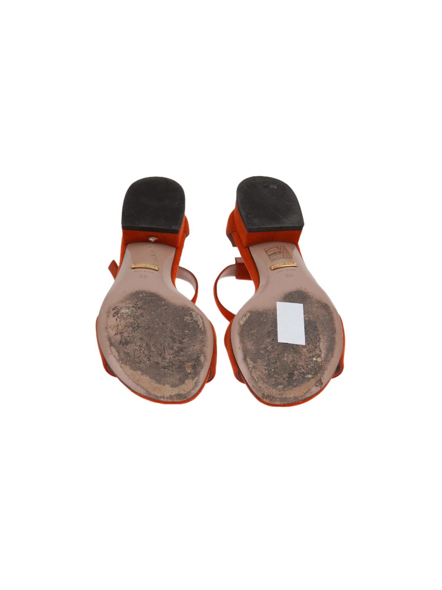 Bayan Turuncu GUCCI SANDALET