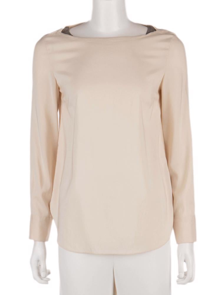 Bayan Krem BRUNELLO CUCINELLI BLUZ