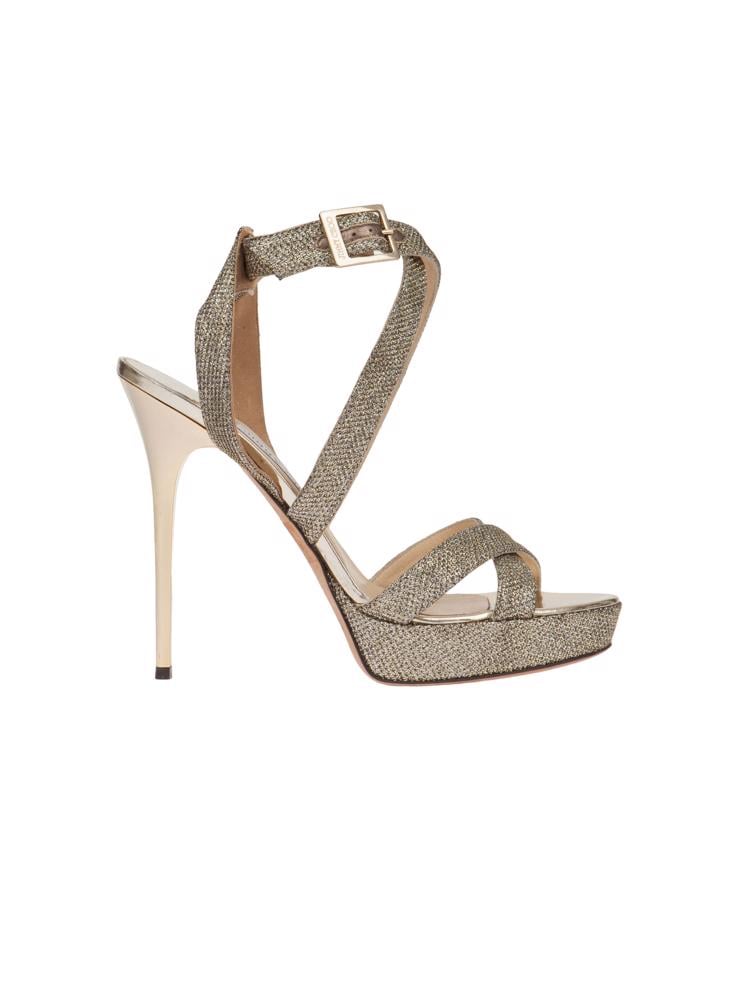 Bayan Altın JIMMY CHOO AYAKKABI