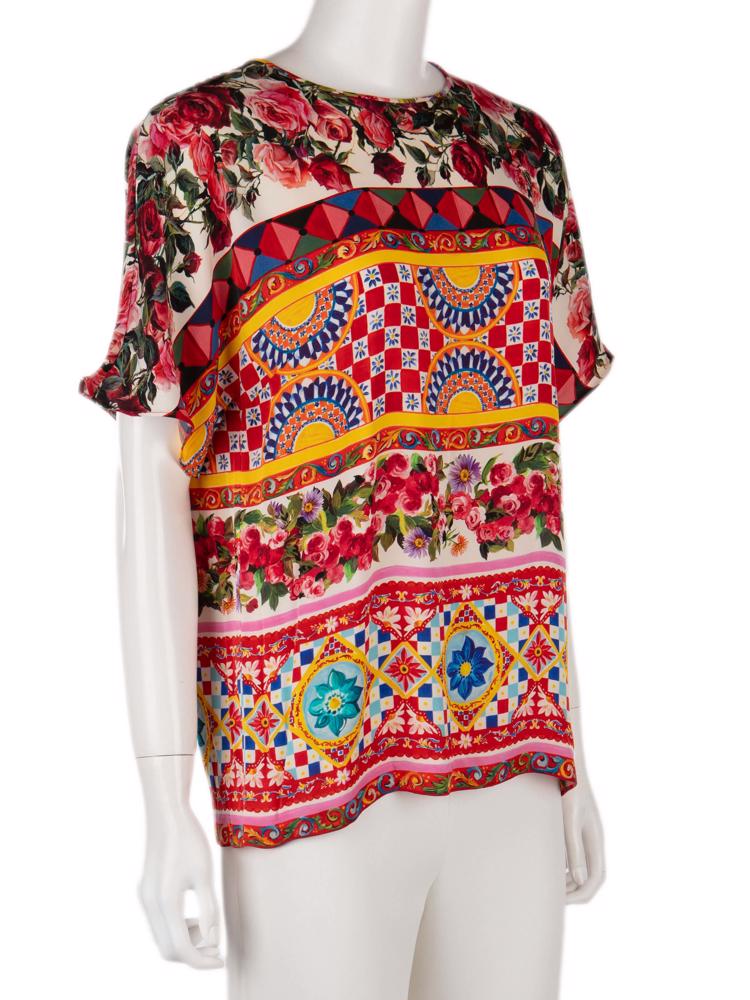 Bayan Kırmızı DOLCE&GABBANA BLUZ