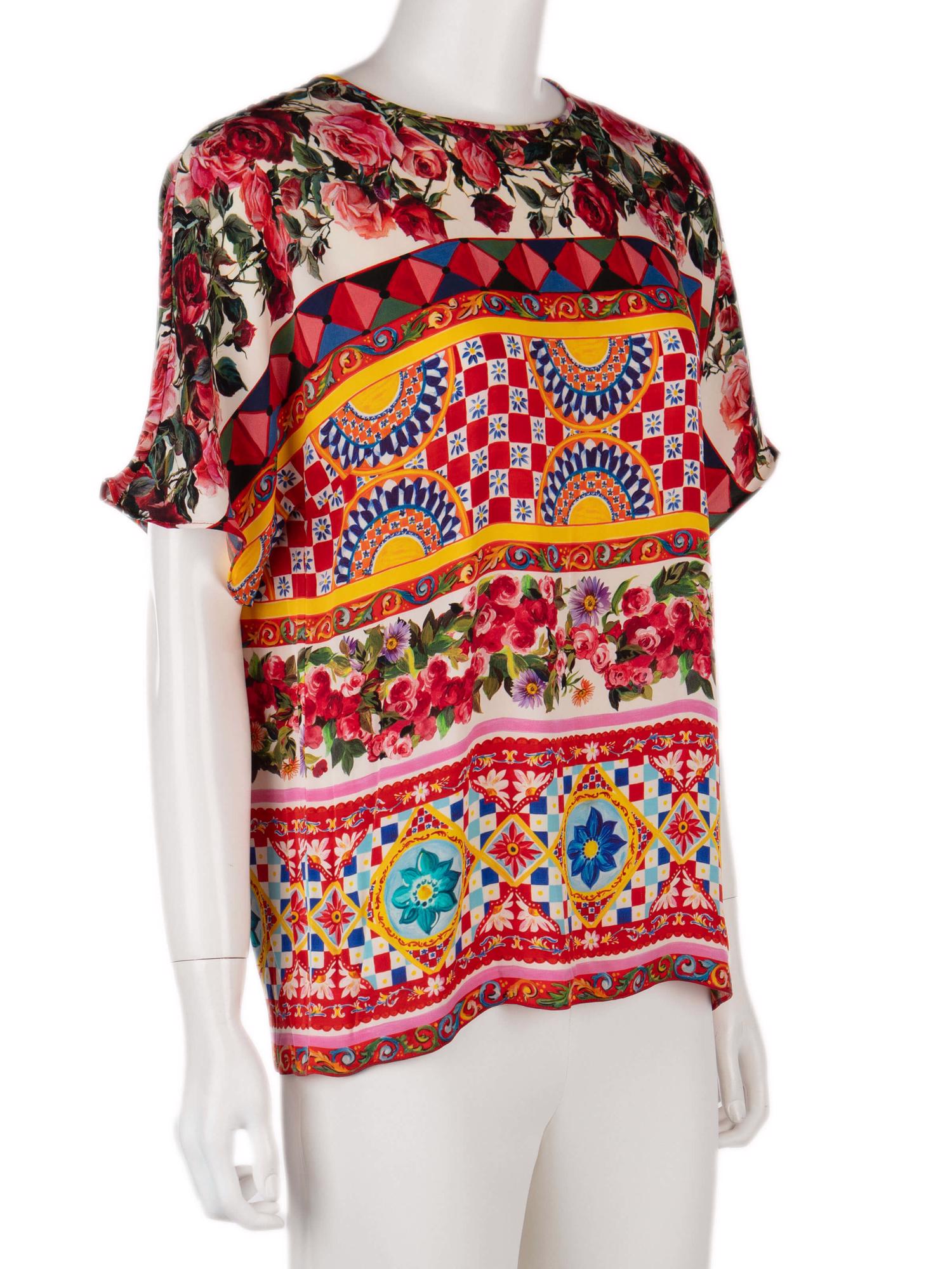 Bayan Kırmızı DOLCE&GABBANA BLUZ