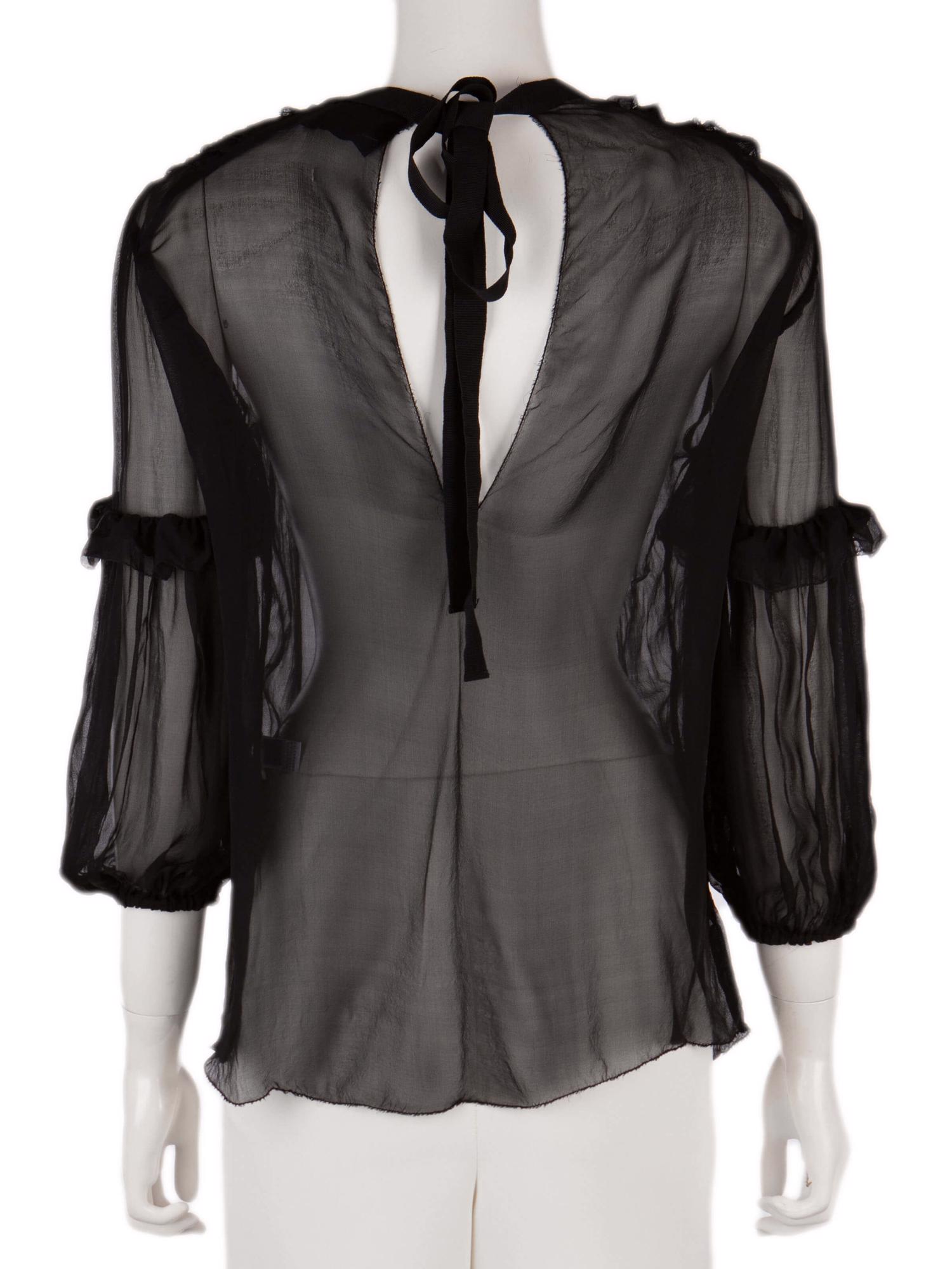 Bayan Siyah DOLCE&GABBANA BLUZ