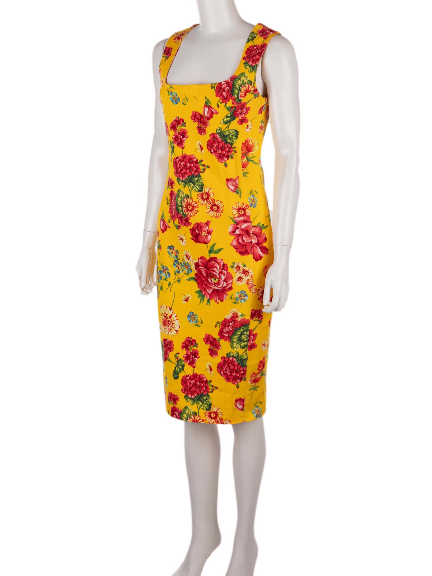 Bayan Sarı D&G DOLCE&GABBANA JEAN ELBİSE