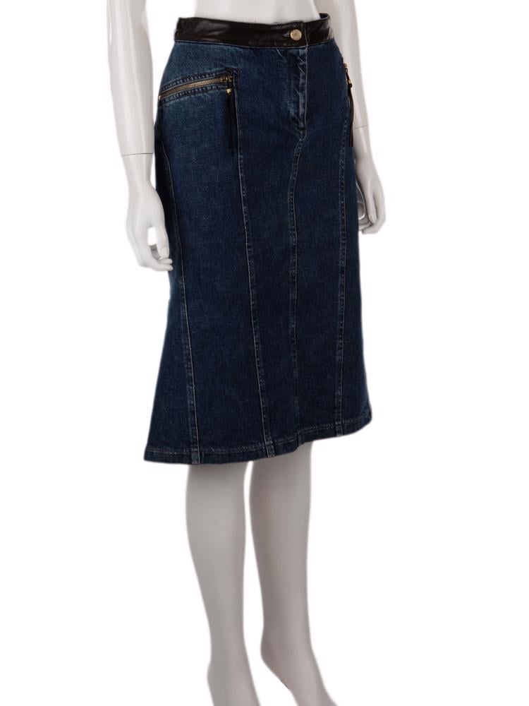 Bayan Lacivert ROBERTO CAVALLI JEAN ETEK