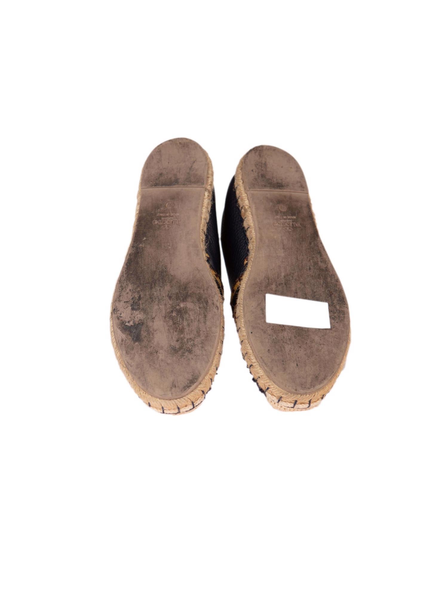 Bayan Lacivert VALENTINO ESPADRİL