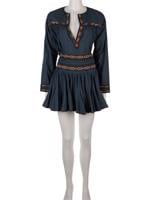 Bayan Mavi ISABEL MARANT ETOILE BLUZ