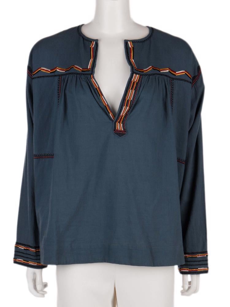 Bayan Mavi ISABEL MARANT ETOILE BLUZ