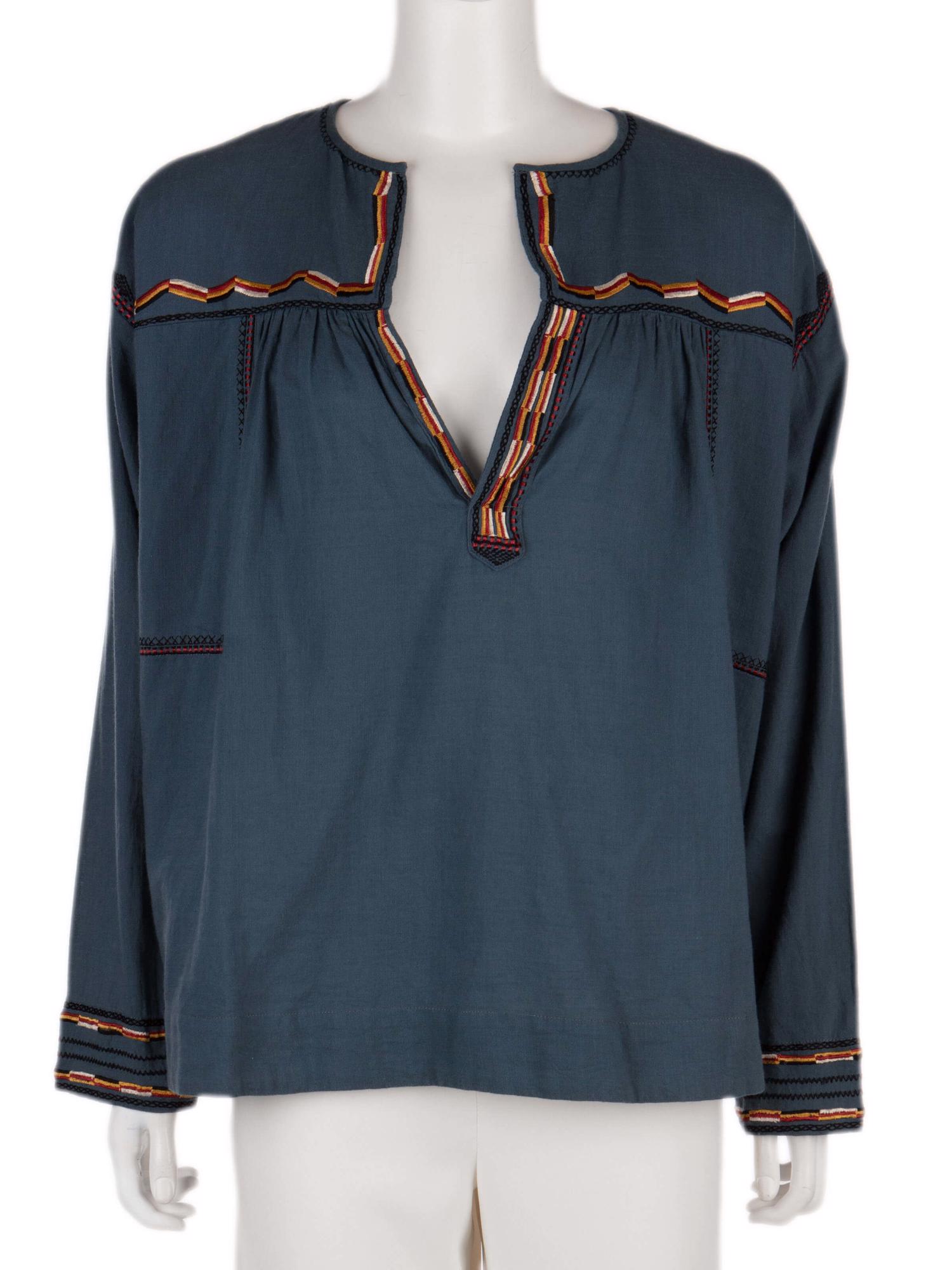 Bayan Mavi ISABEL MARANT ETOILE BLUZ