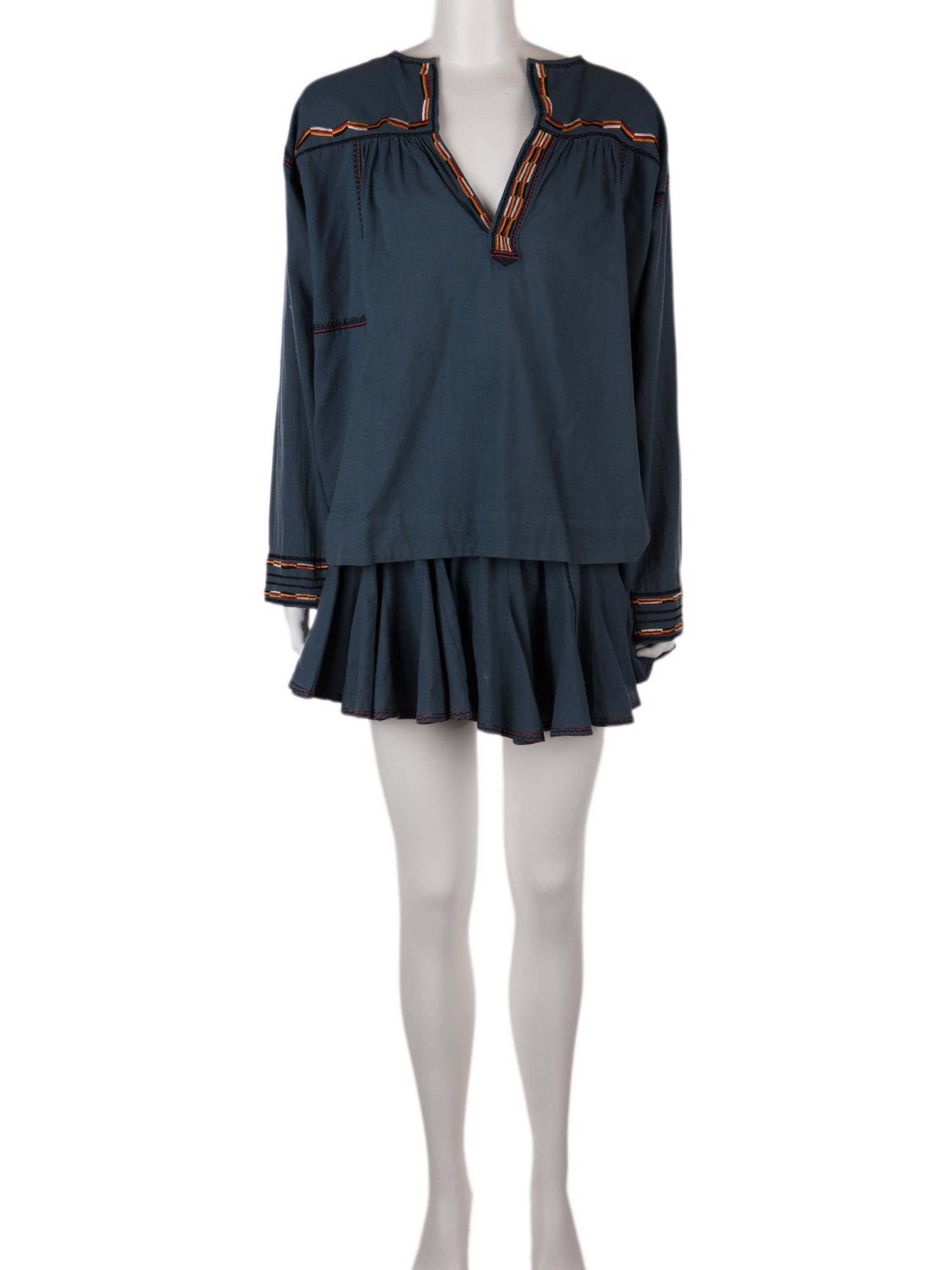 Bayan Mavi ISABEL MARANT ETOILE BLUZ