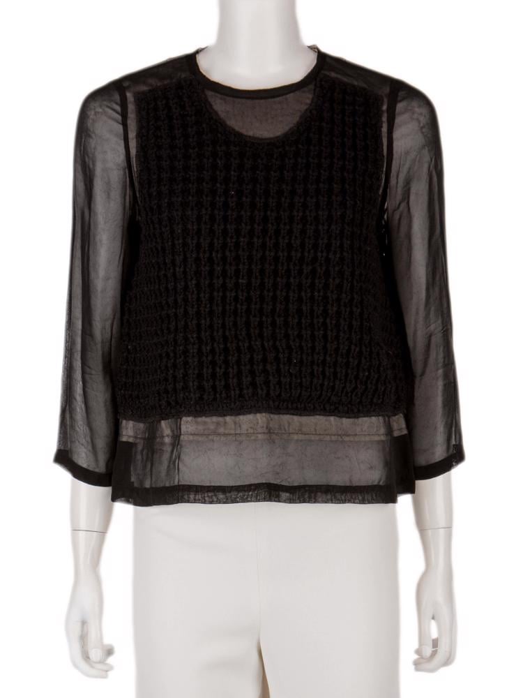 Bayan Siyah COMME DES GARCONS BLUZ