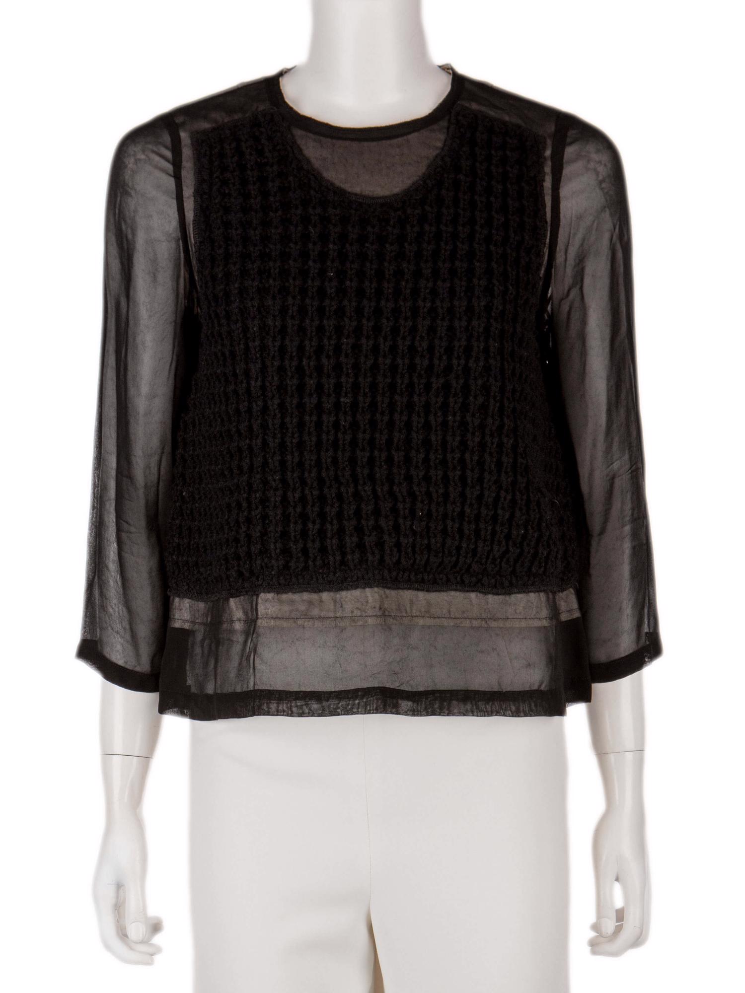 Bayan Siyah COMME DES GARCONS BLUZ