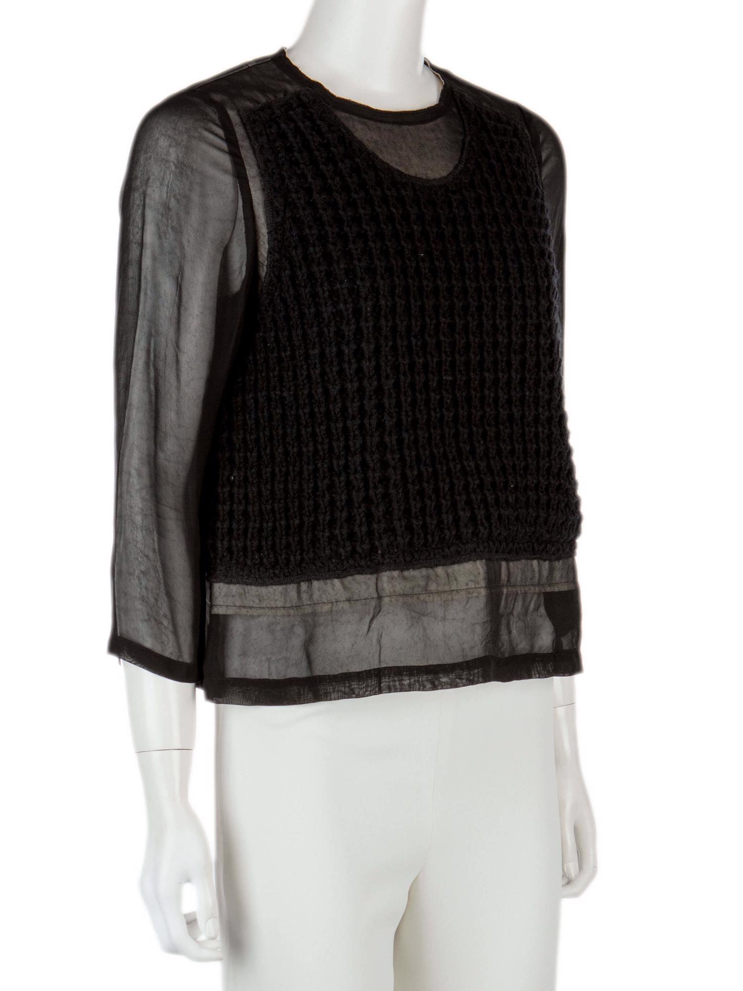 Bayan Siyah COMME DES GARCONS BLUZ