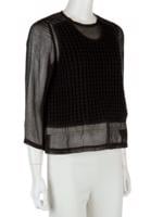 Bayan Siyah COMME DES GARCONS BLUZ