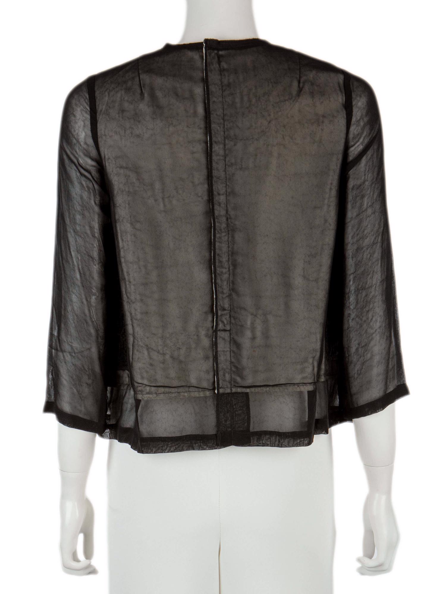 Bayan Siyah COMME DES GARCONS BLUZ