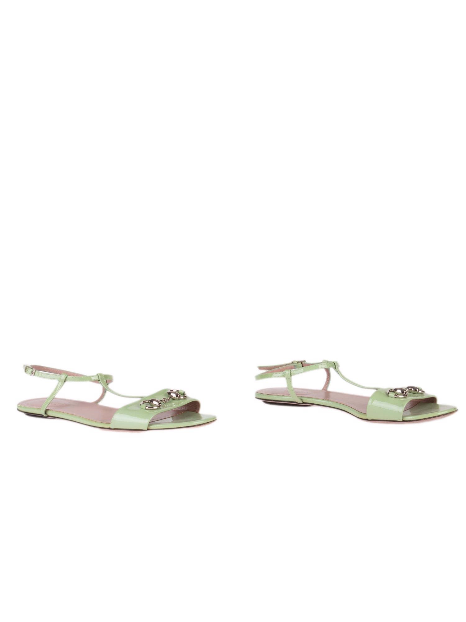 Bayan Yeşil GUCCI SANDALET