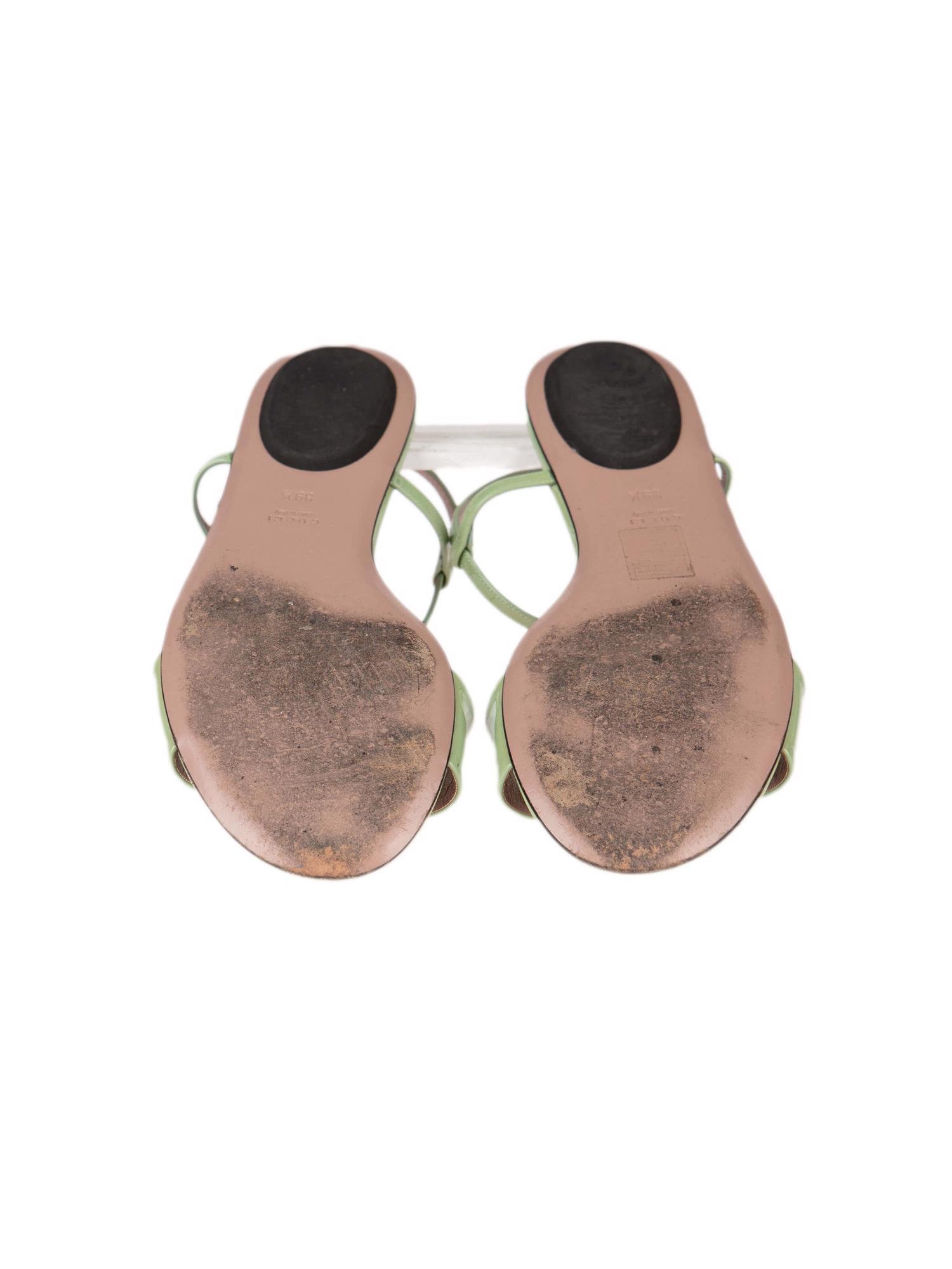 Bayan Yeşil GUCCI SANDALET