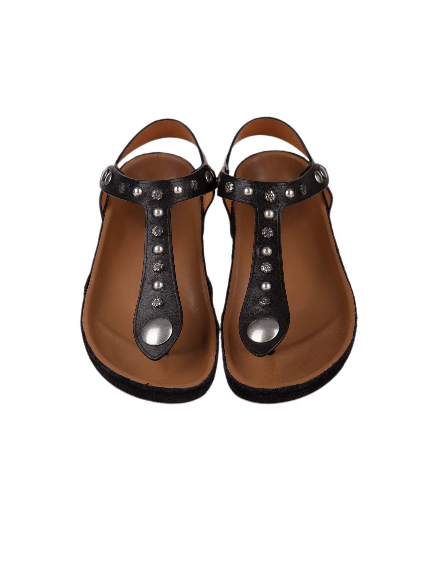 Bayan Siyah ISABEL MARANT SANDALET