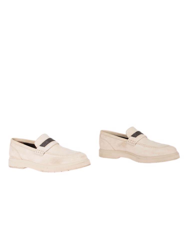Bayan Krem BRUNELLO CUCINELLI LOAFER