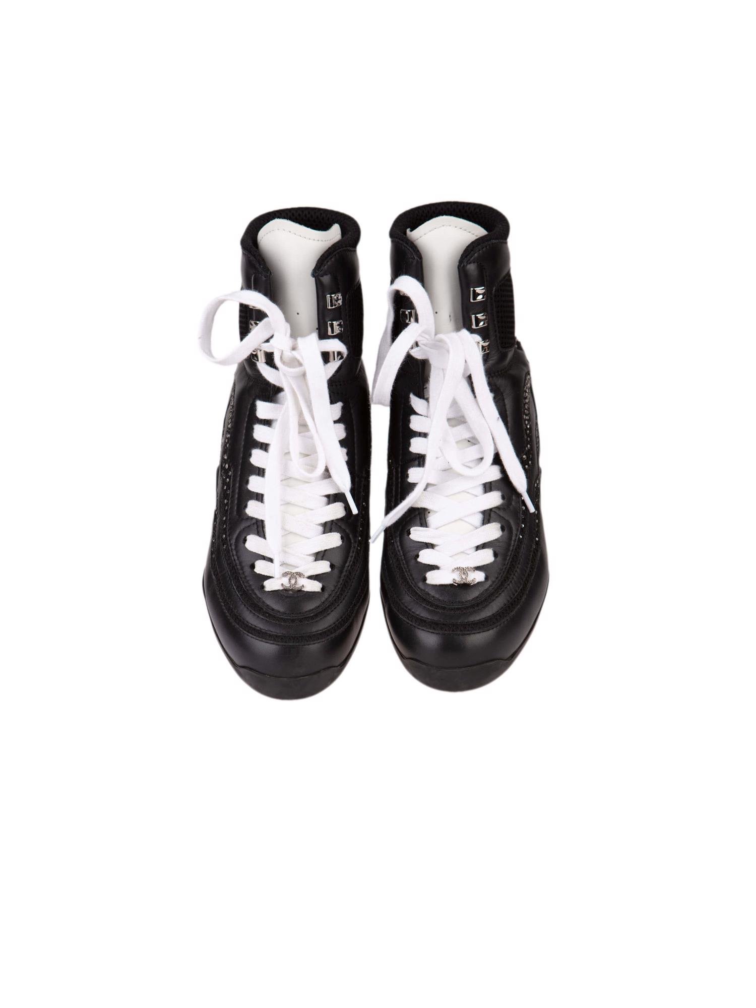 Bayan Siyah CHANEL SNEAKER BOT