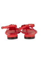 Bayan Kırmızı BOTTEGA VENETA SANDALET