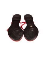 Bayan Kırmızı BOTTEGA VENETA SANDALET