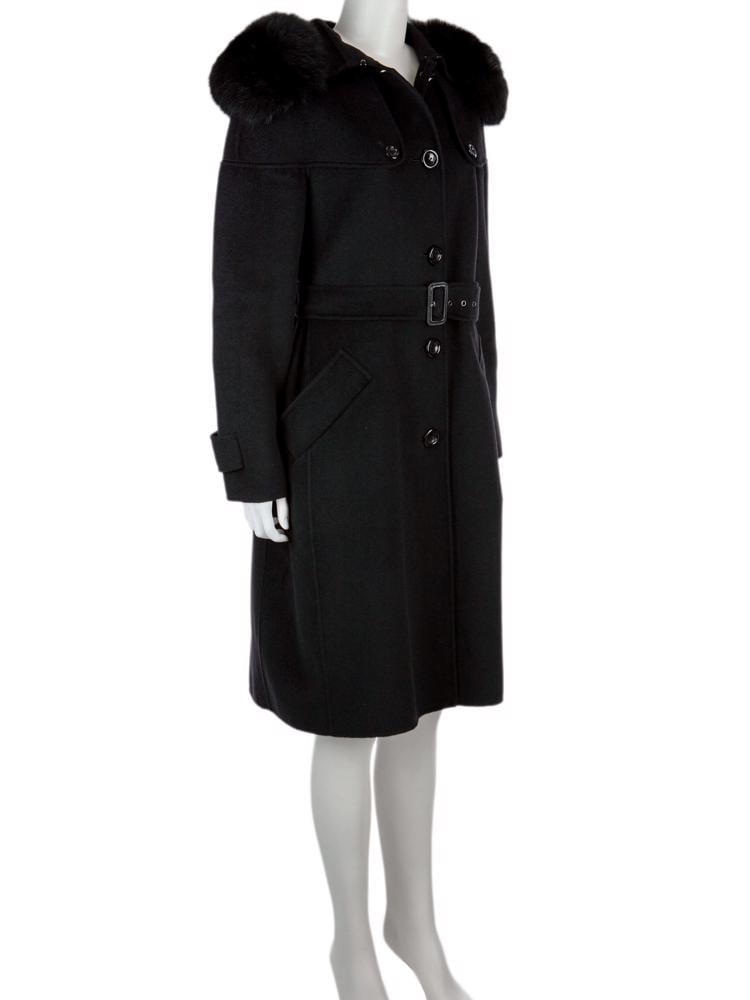 Bayan Siyah MAX MARA SPORTMAX PALTO