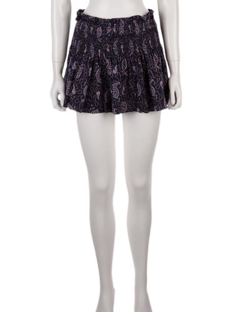 Bayan Lacivert ISABEL MARANT ETOILE ŞORT ETEK