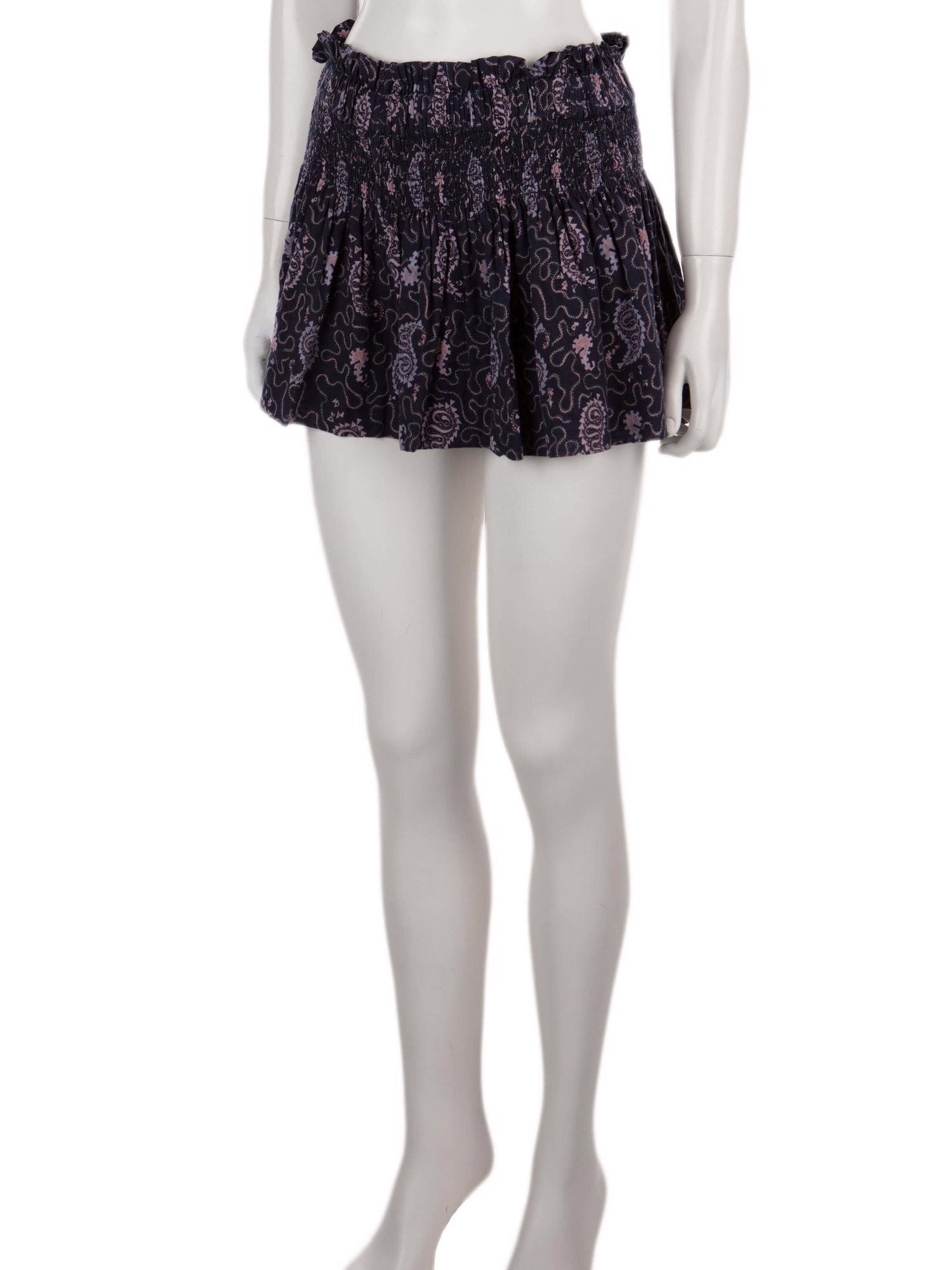 Bayan Lacivert ISABEL MARANT ETOILE ŞORT ETEK